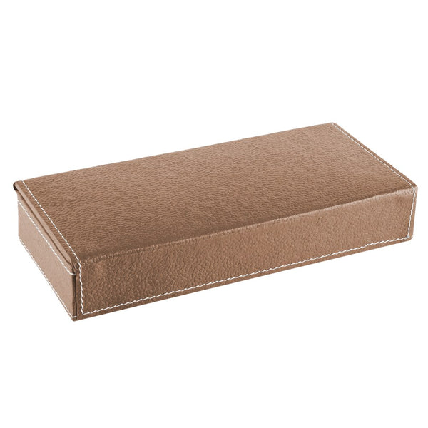 Ecoleatherette Handcrafted Travel Jewellery box (TJB.Putor)